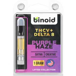 THCV + Delta 8 THC Vape Cartridge Purple Haze