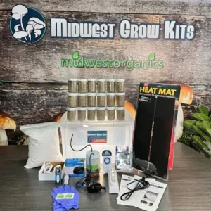 Midwest Grow Kits Mega Mushroom Growing & Incubator Kit, M01