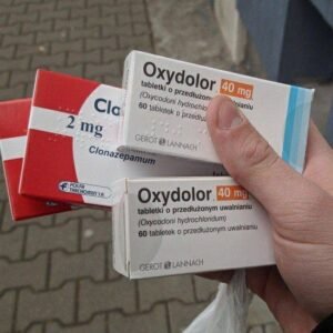 Premium European Pharma Stock: Oxydolor (Oxycodone HCl) & Clonazepam