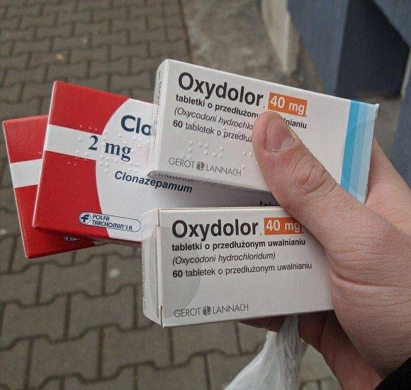 Premium European Pharma Stock: Oxydolor (Oxycodone HCl) & Clonazepam